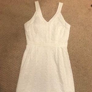 Beautiful white eyelet dress